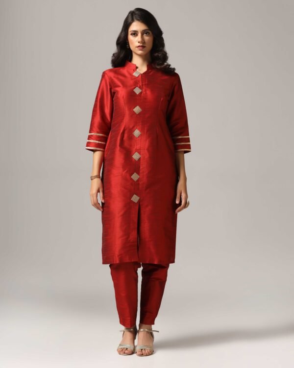 Kurti with Pants & Dupatta - Image 2