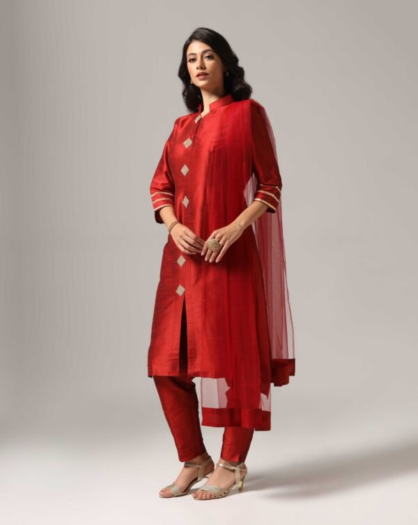 Kurti with Pants & Dupatta - Image 12