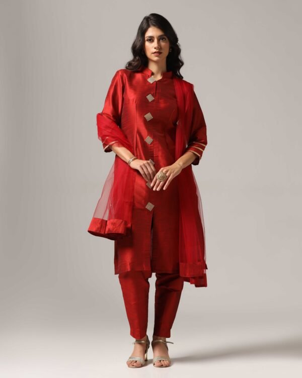 Kurti with Pants & Dupatta - Image 7