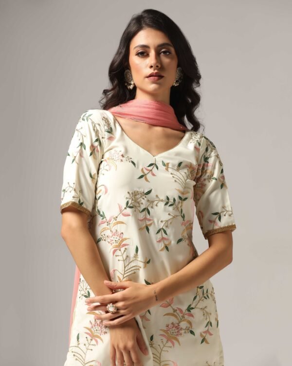 Kurti with Sharara & Dupatta - Image 3