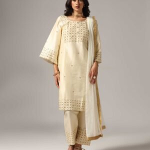 Kurti with Palazzo Pants & Dupatta