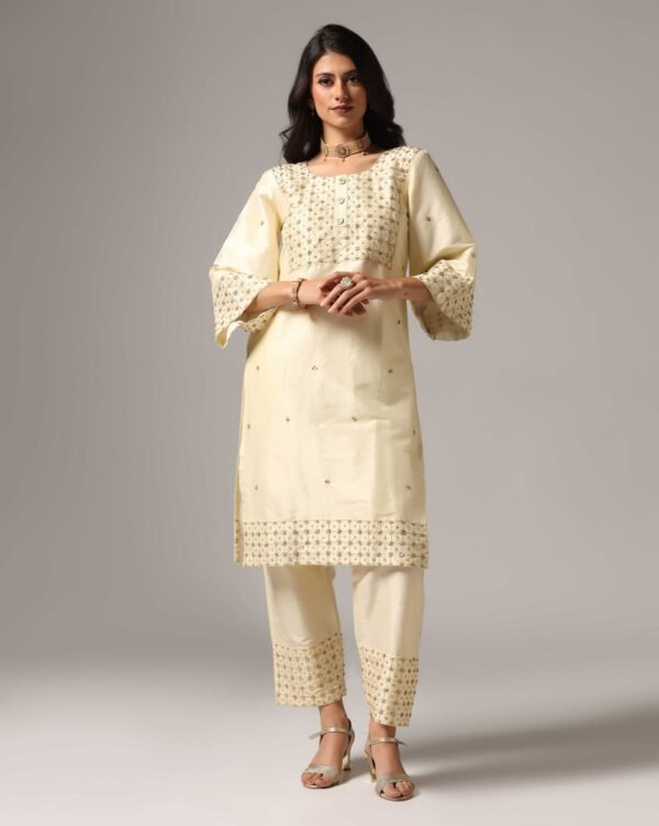 Kurti with Palazzo Pants & Dupatta - Image 7