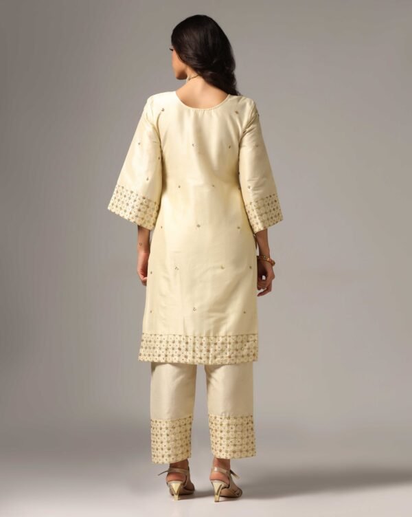 Kurti with Palazzo Pants & Dupatta - Image 2