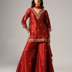 Kurti with Sharara & Dupatta