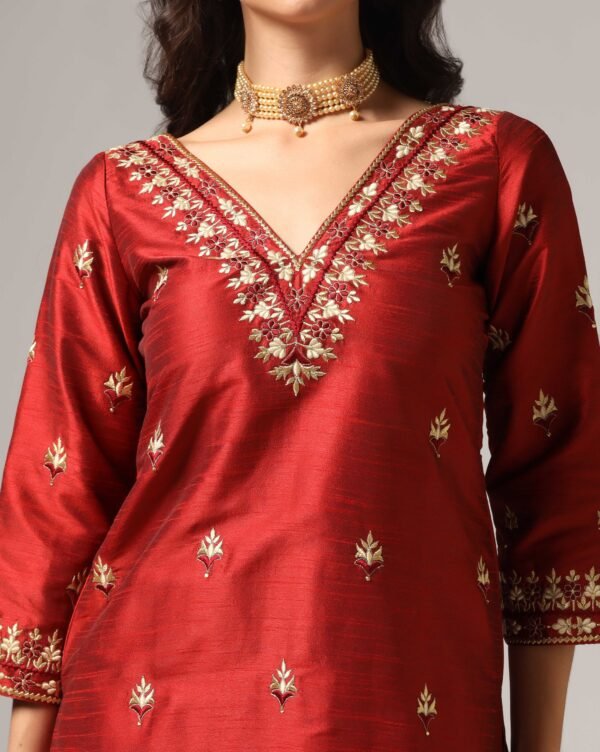 Kurti with Sharara & Dupatta - Image 7