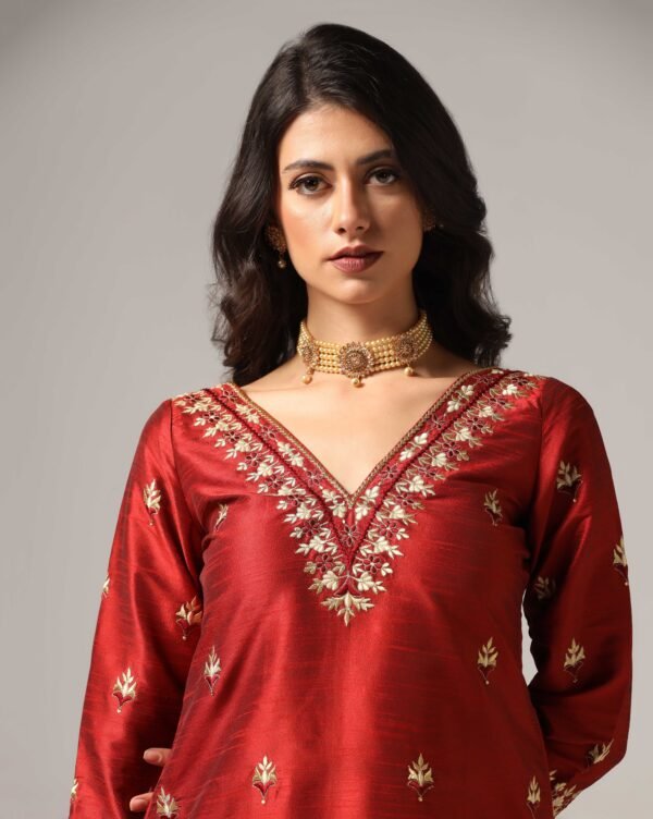 Kurti with Sharara & Dupatta - Image 8