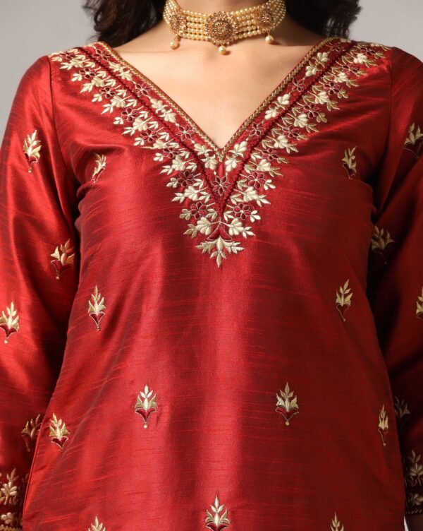 Kurti with Sharara & Dupatta - Image 9