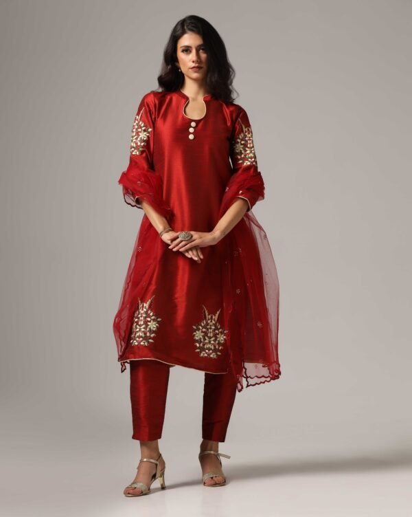 Kurti with Pants & Dupatta