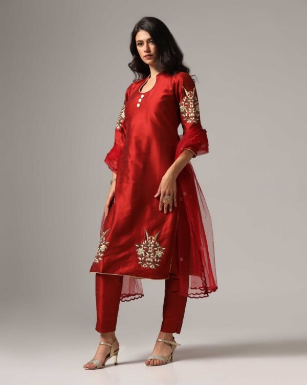 Kurti with Pants & Dupatta - Image 9