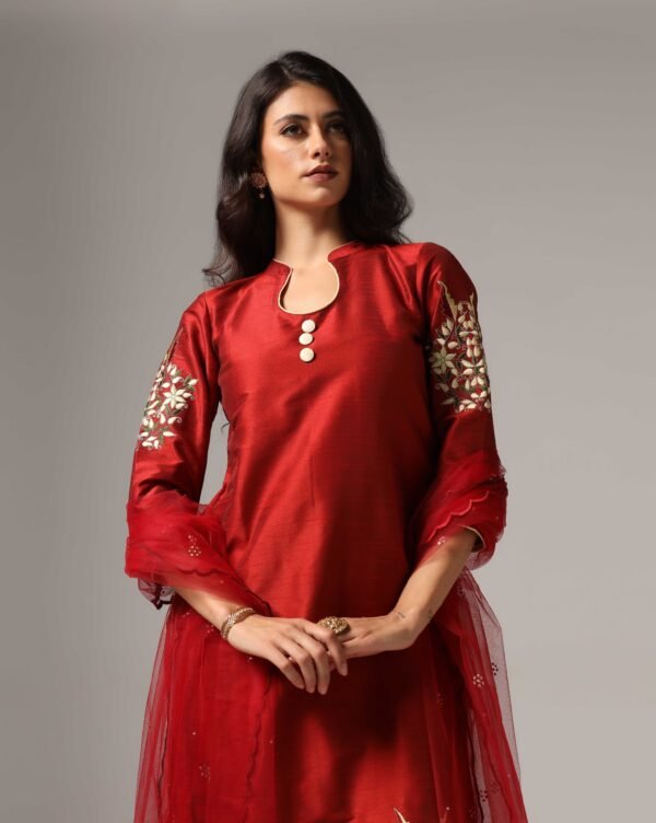 Kurti with Pants & Dupatta - Image 7