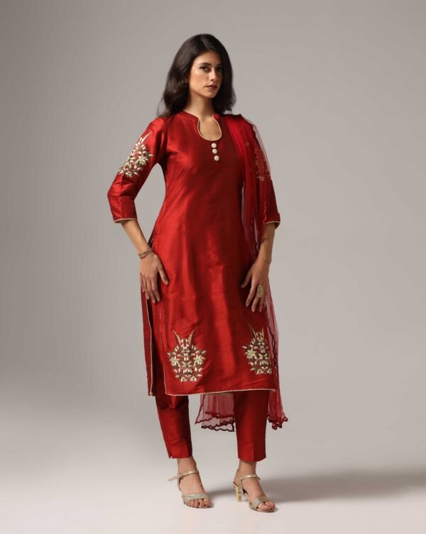 Kurti with Pants & Dupatta - Image 4