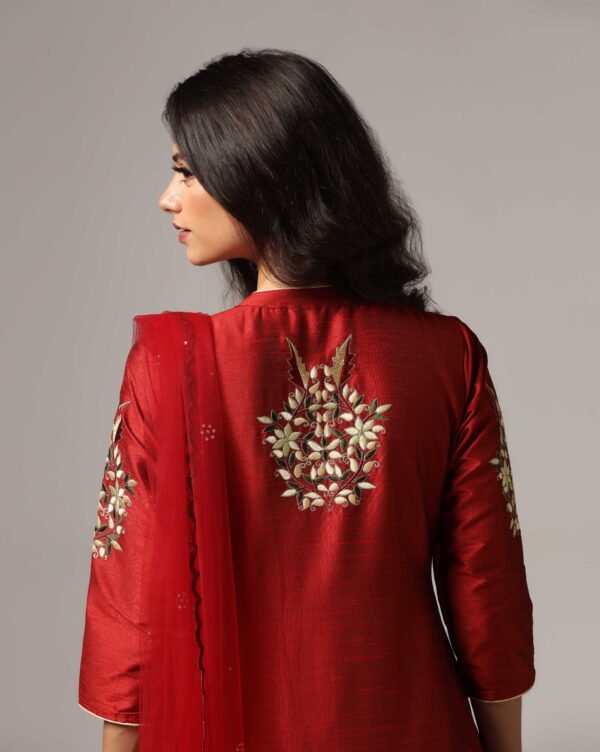 Kurti with Pants & Dupatta - Image 2