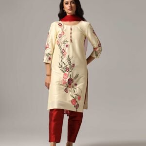 Kurti with Pants & Dupatta