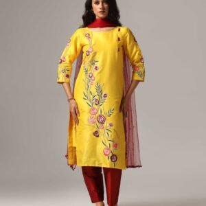Kurti with Pants & Dupatta