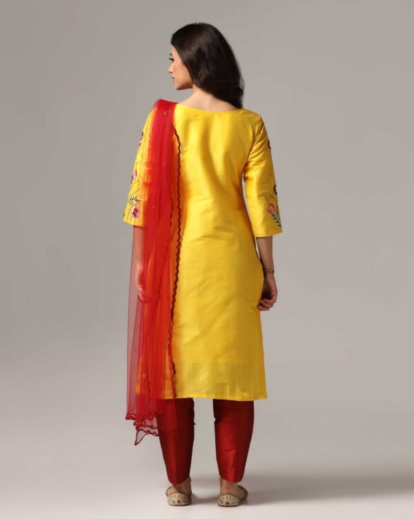 Kurti with Pants & Dupatta - Image 6