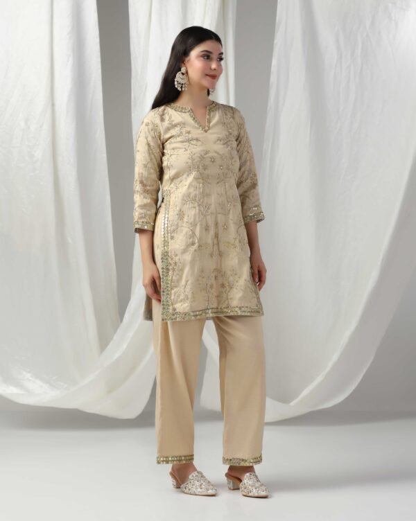 Pret a Porter Golden Shimmer Cord-Set - Image 3