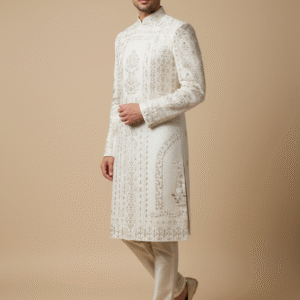 Men's Ivory or Off-White Sherawani